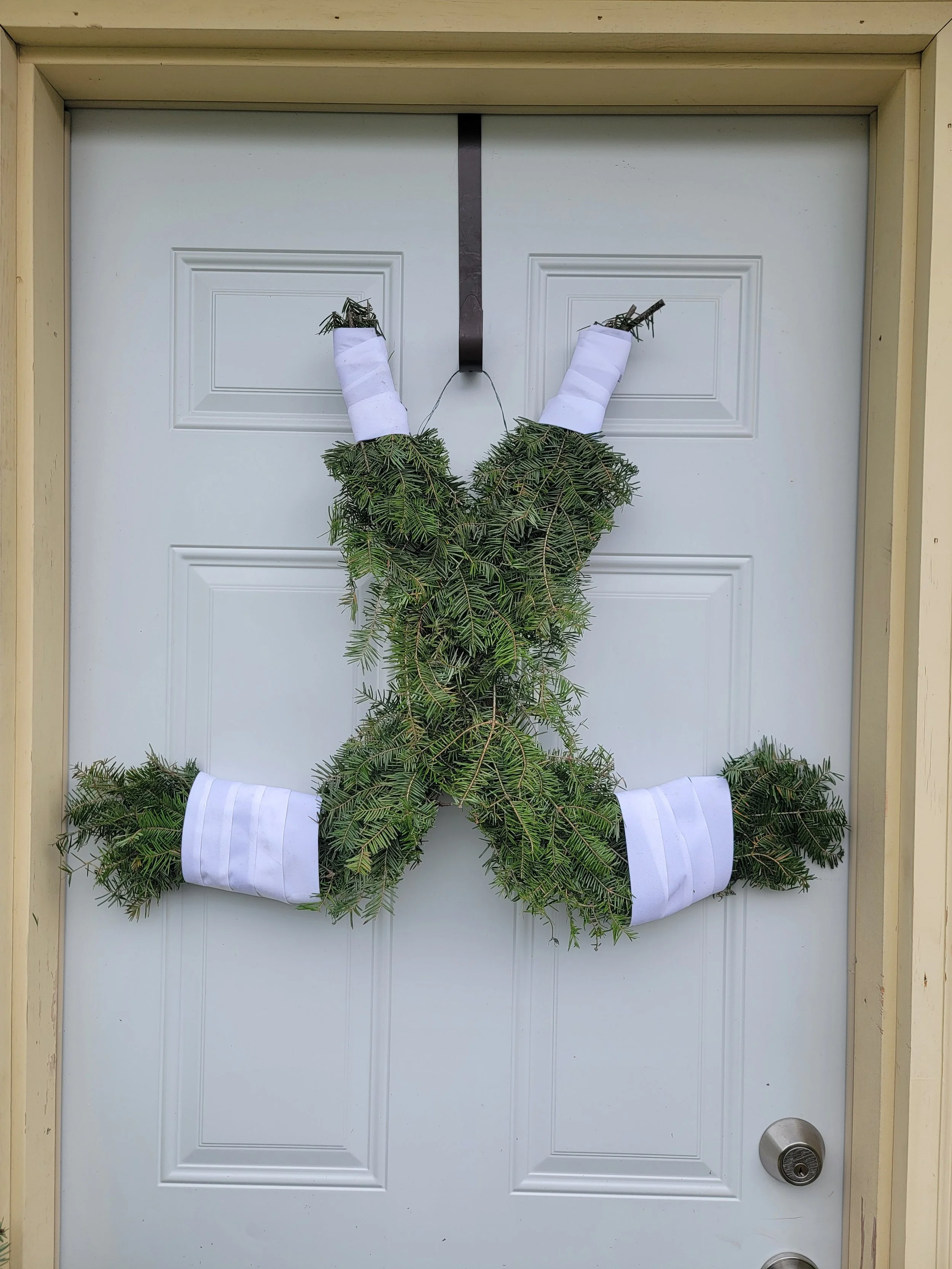 Hockey Stick Wreath