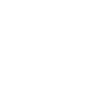 Simple black and white skull illustration.