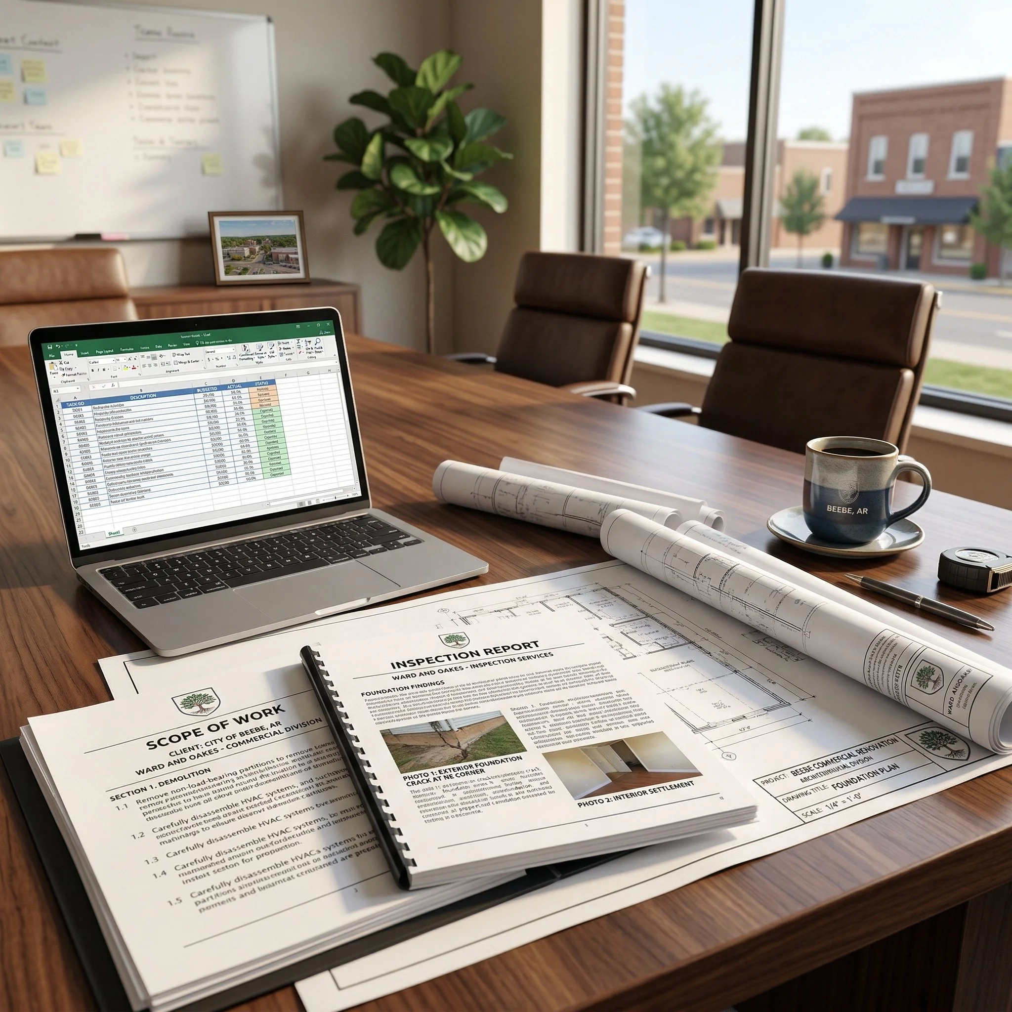 Blueprints, Inspection Report, Estimate