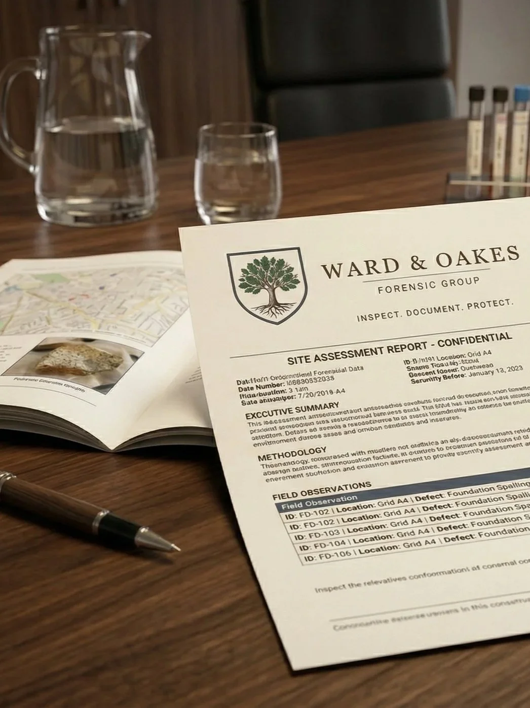 Building Inspection report for attorney