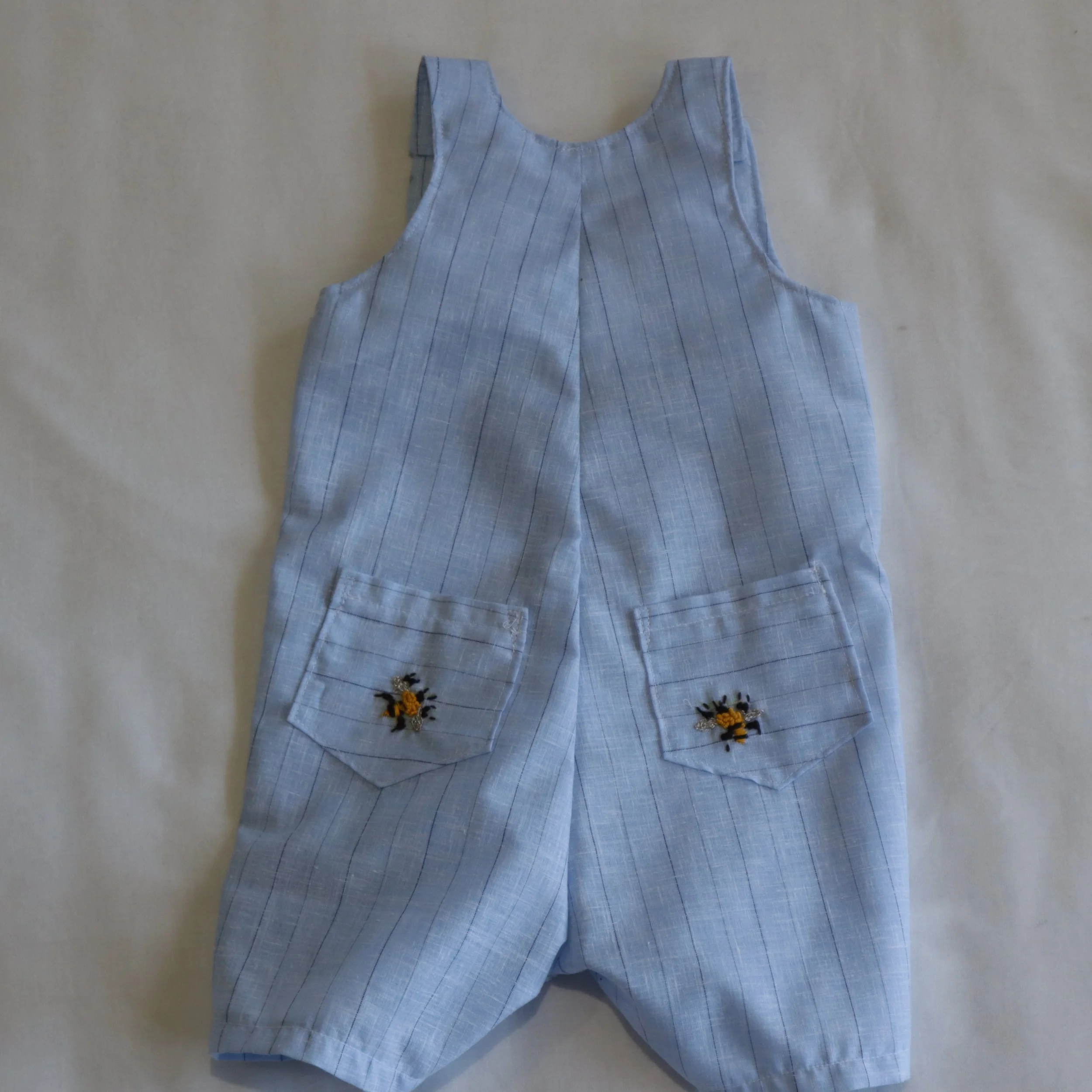Bee embroided overall back medium.JPG