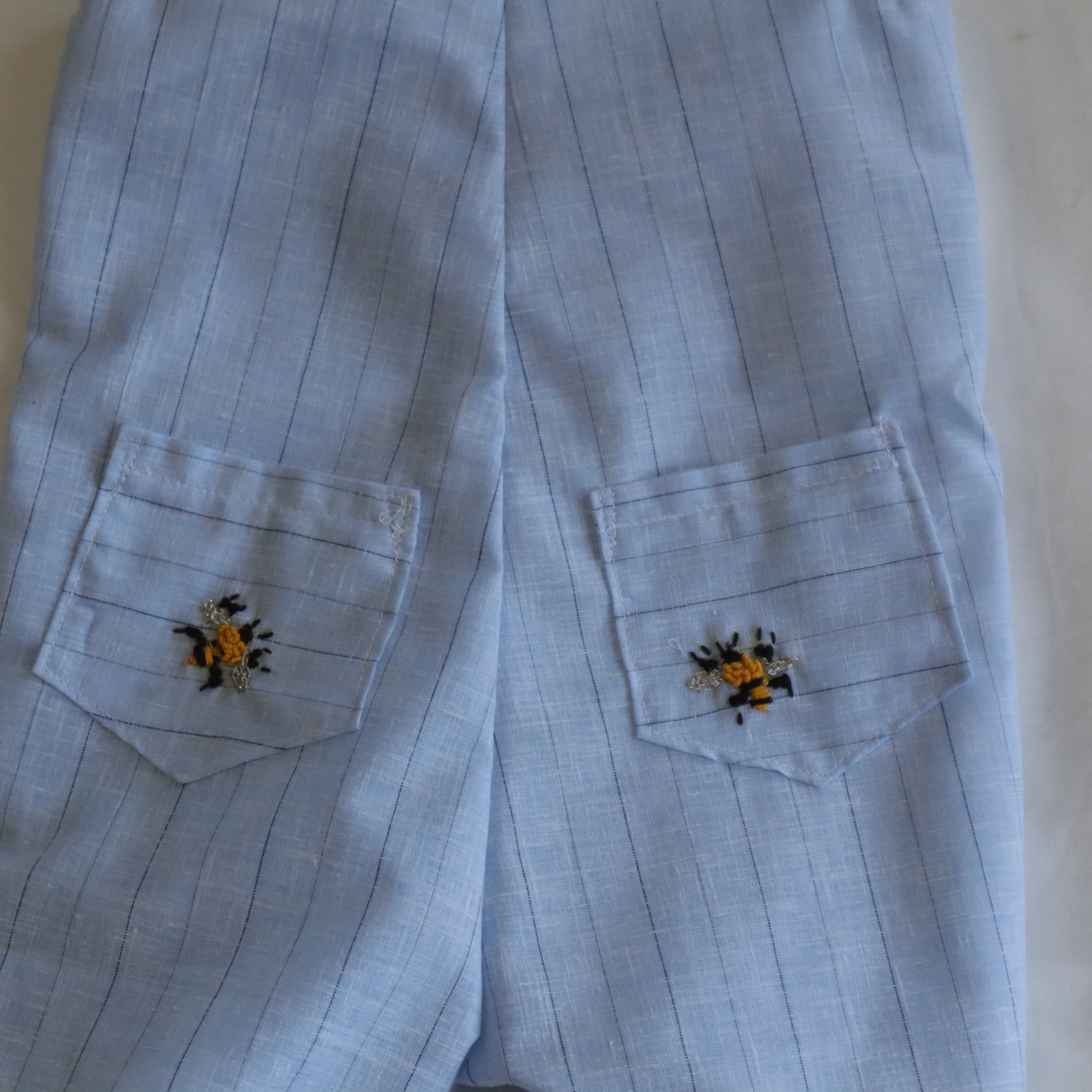 Bee embroided overalls back pocket medium.JPG