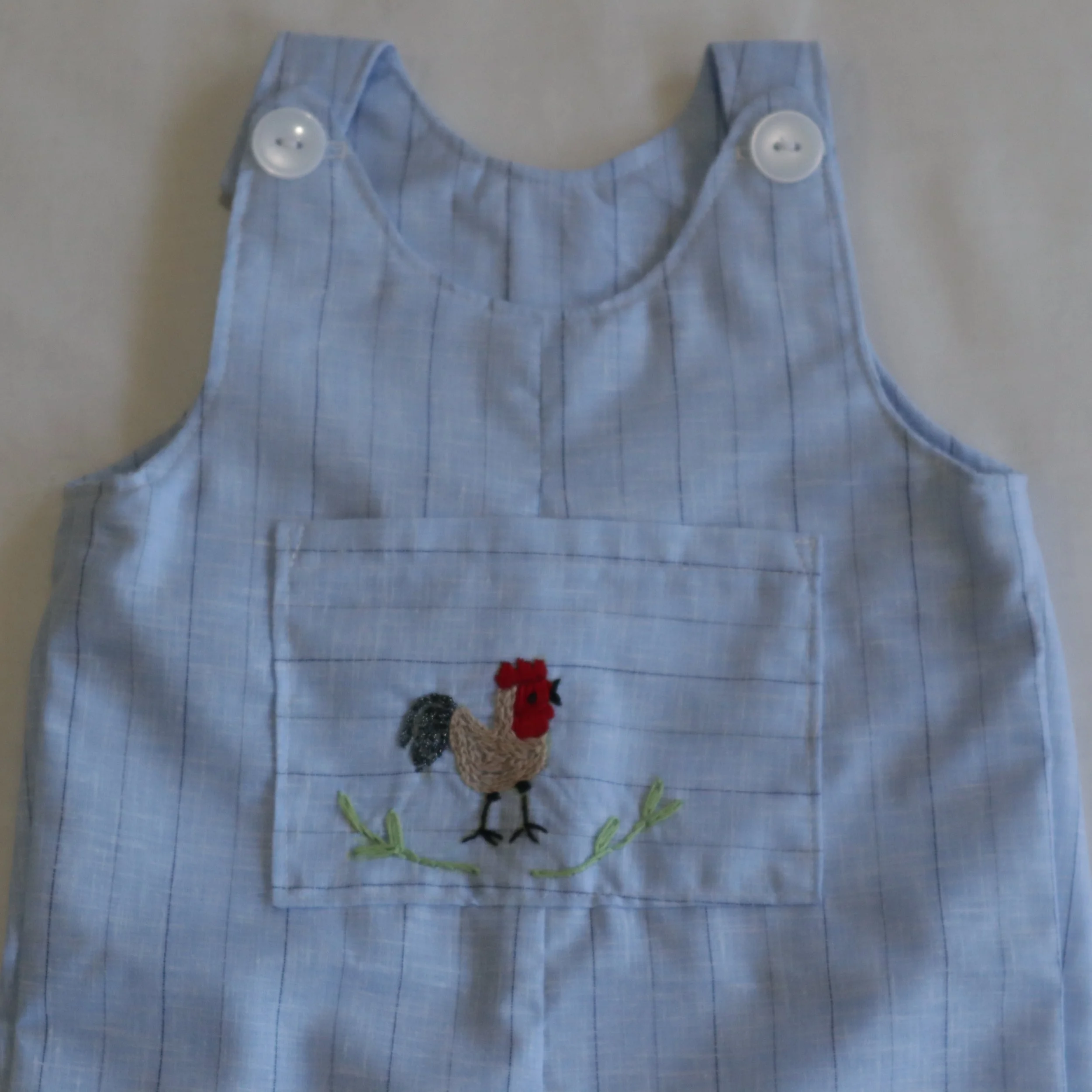 Roster embroided overall small front pocket.JPG