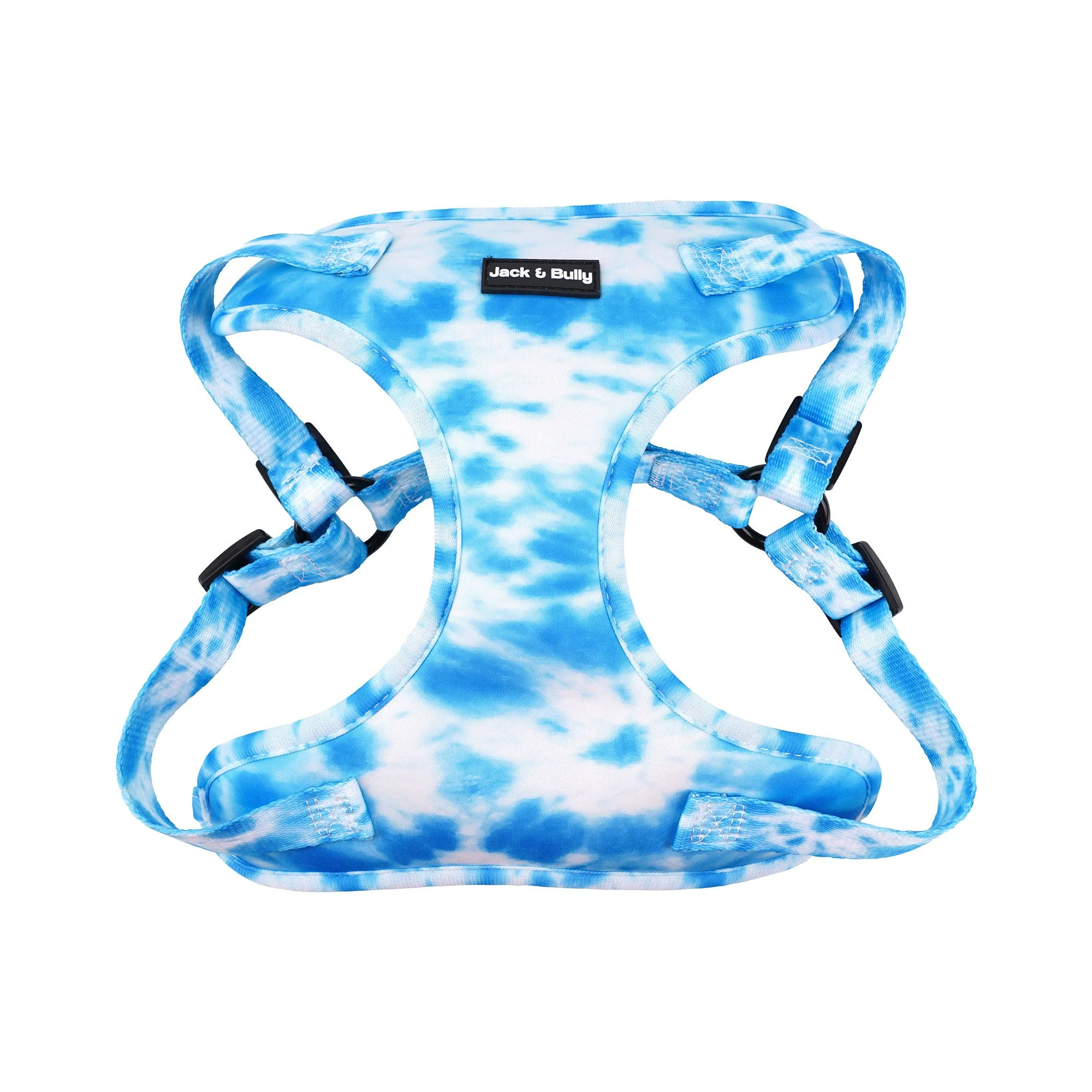 Blue Tie-Dye Harness