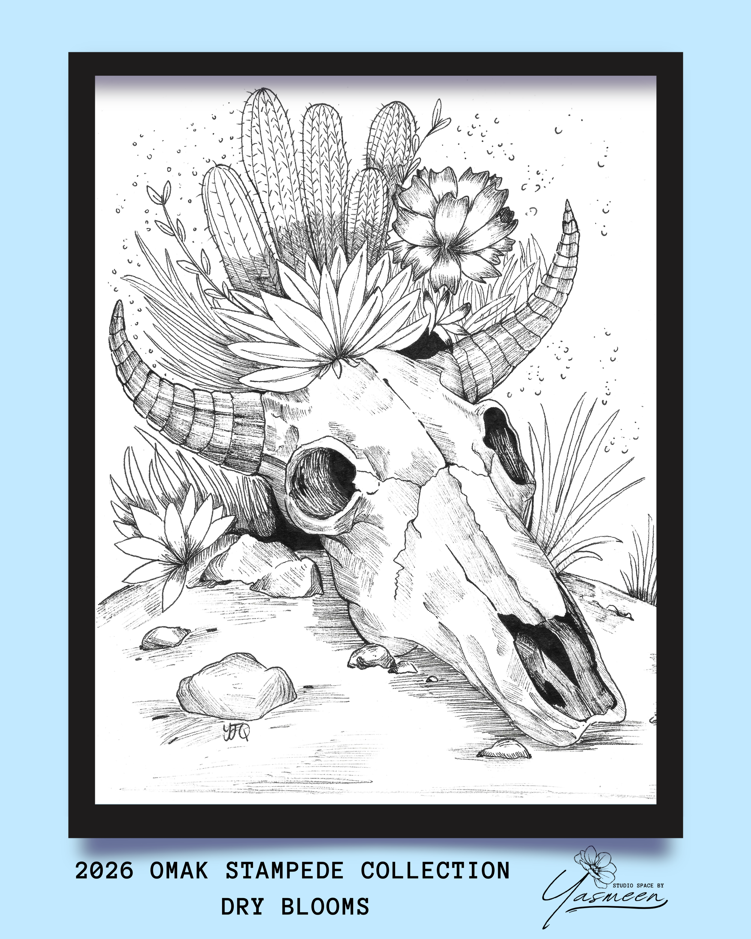 2026 Omak Stampede Collection - Dry Blooms