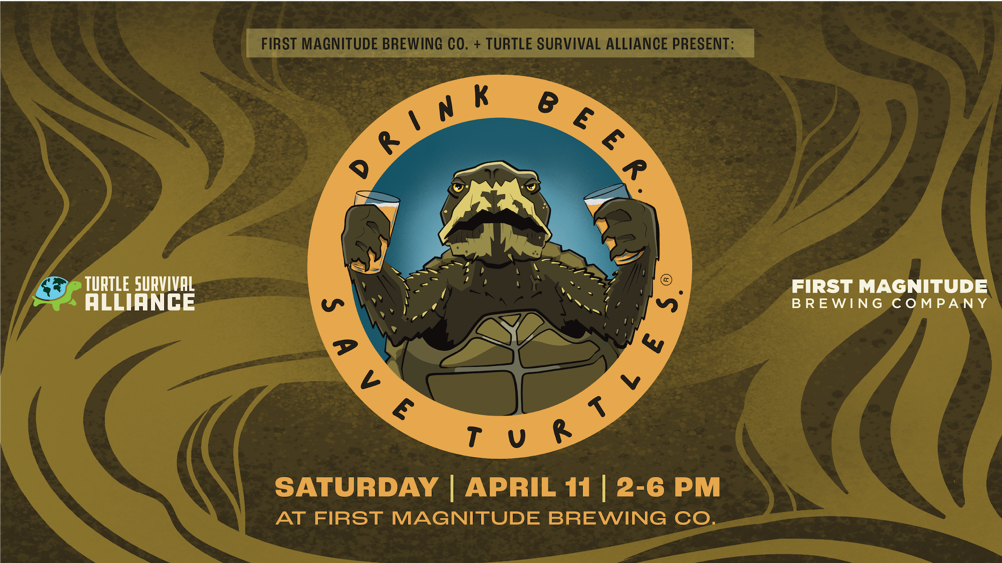 save turtles. drink beer.