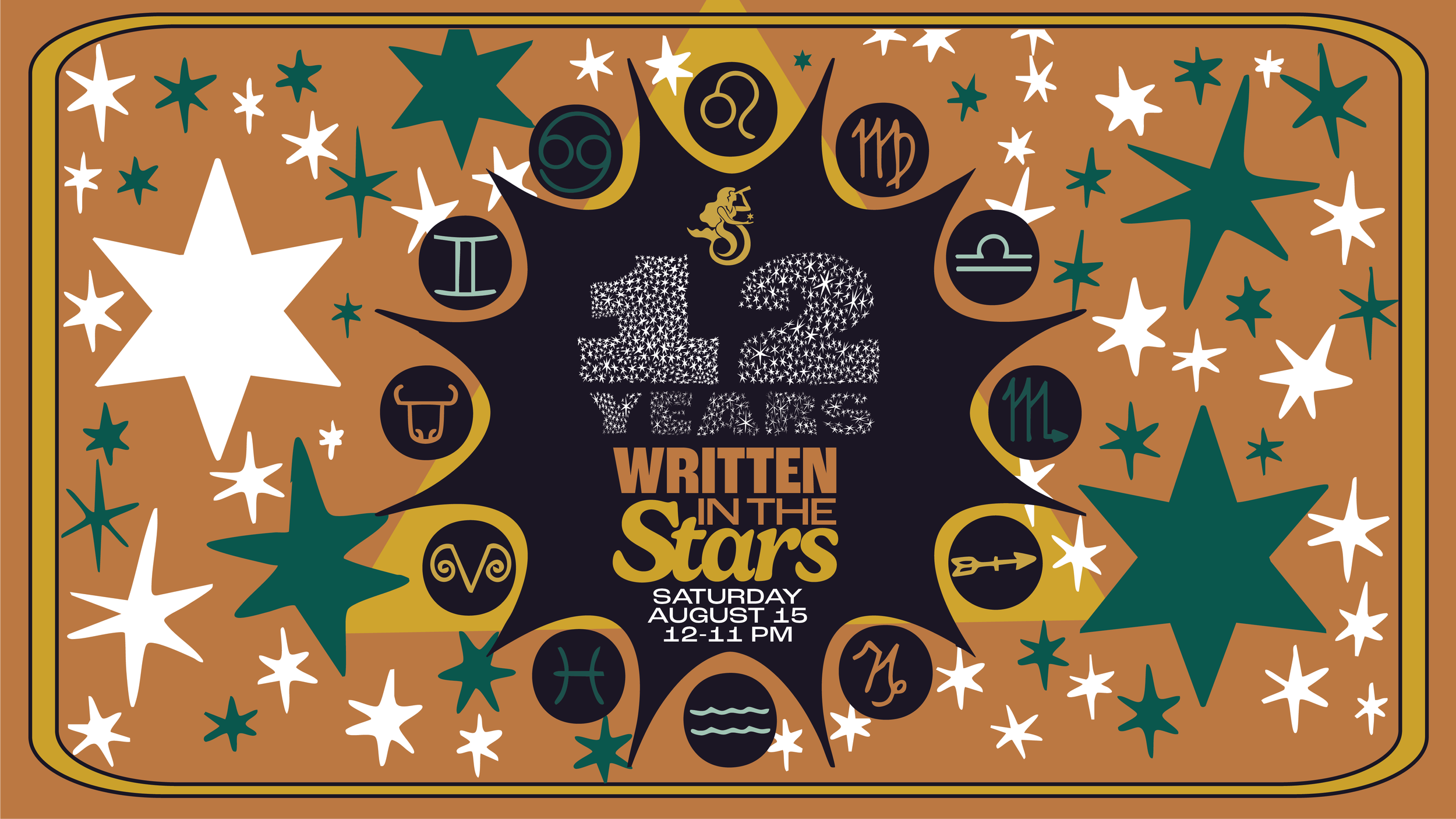 12th Anniversary party - Written in the Stars