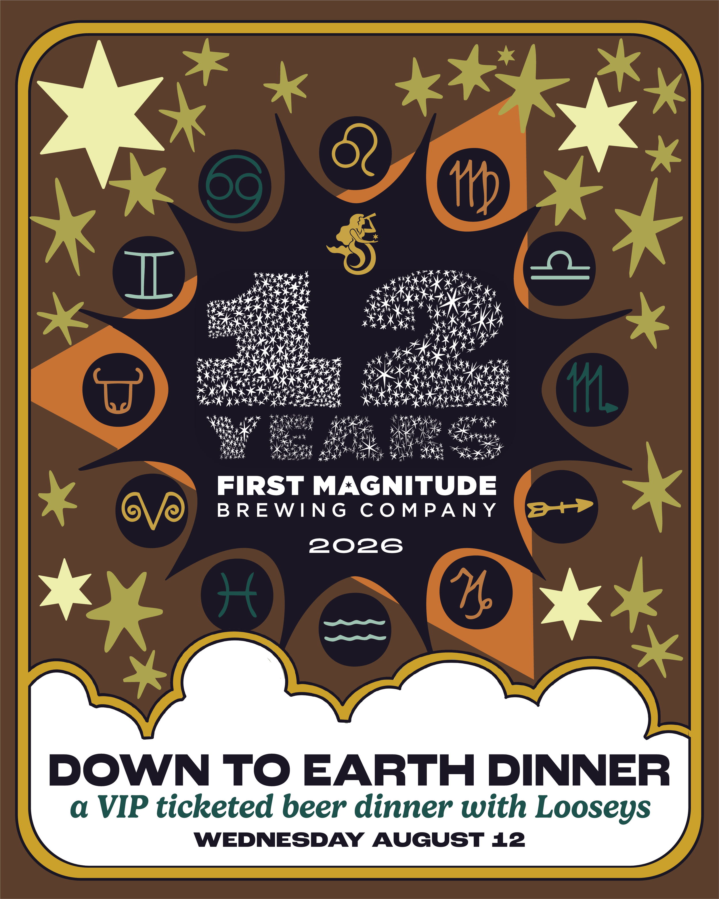 12th Anniversary - Down to Earth VIP Dinner