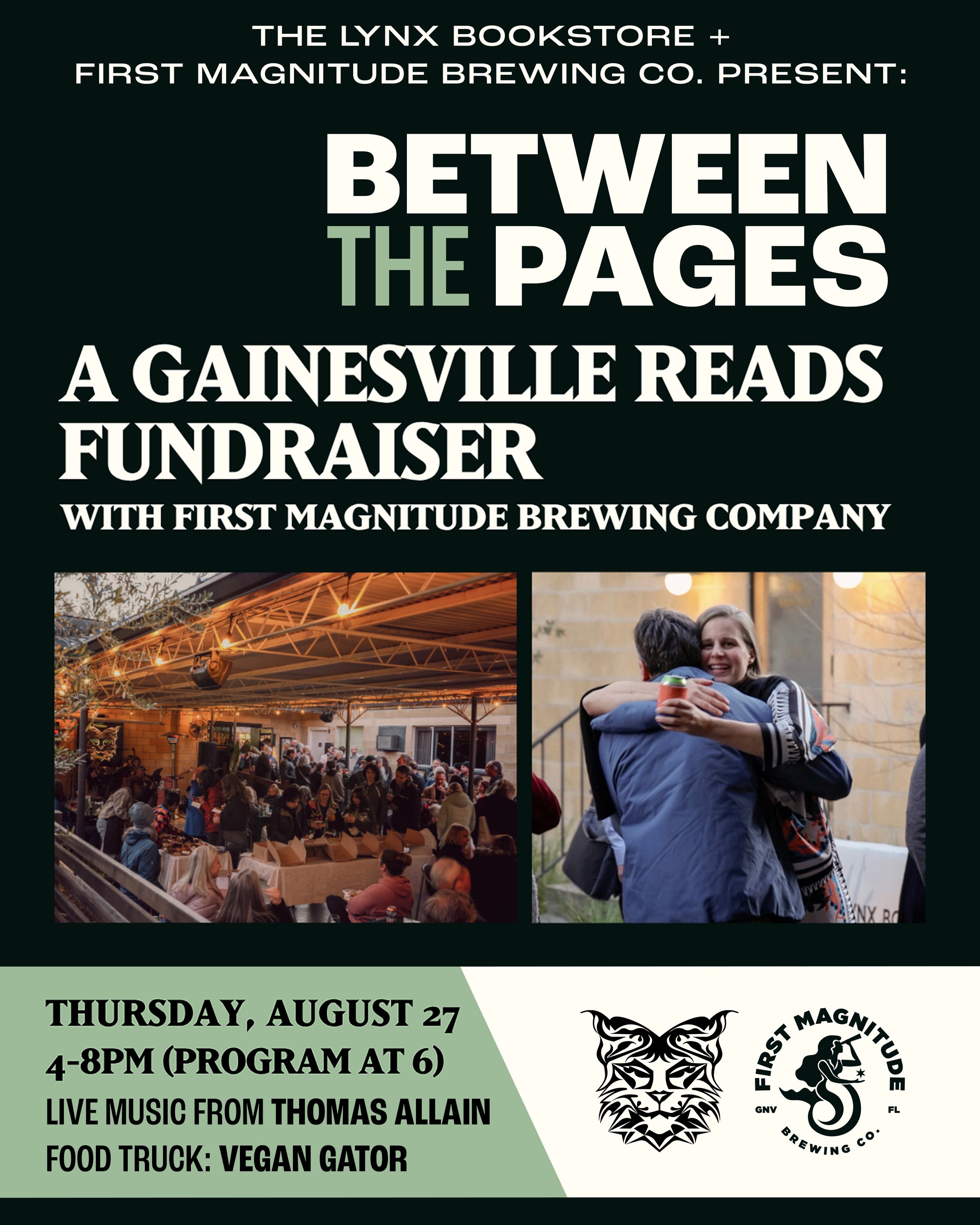 Between The Pages - A Gainesville Reads Fundraiser