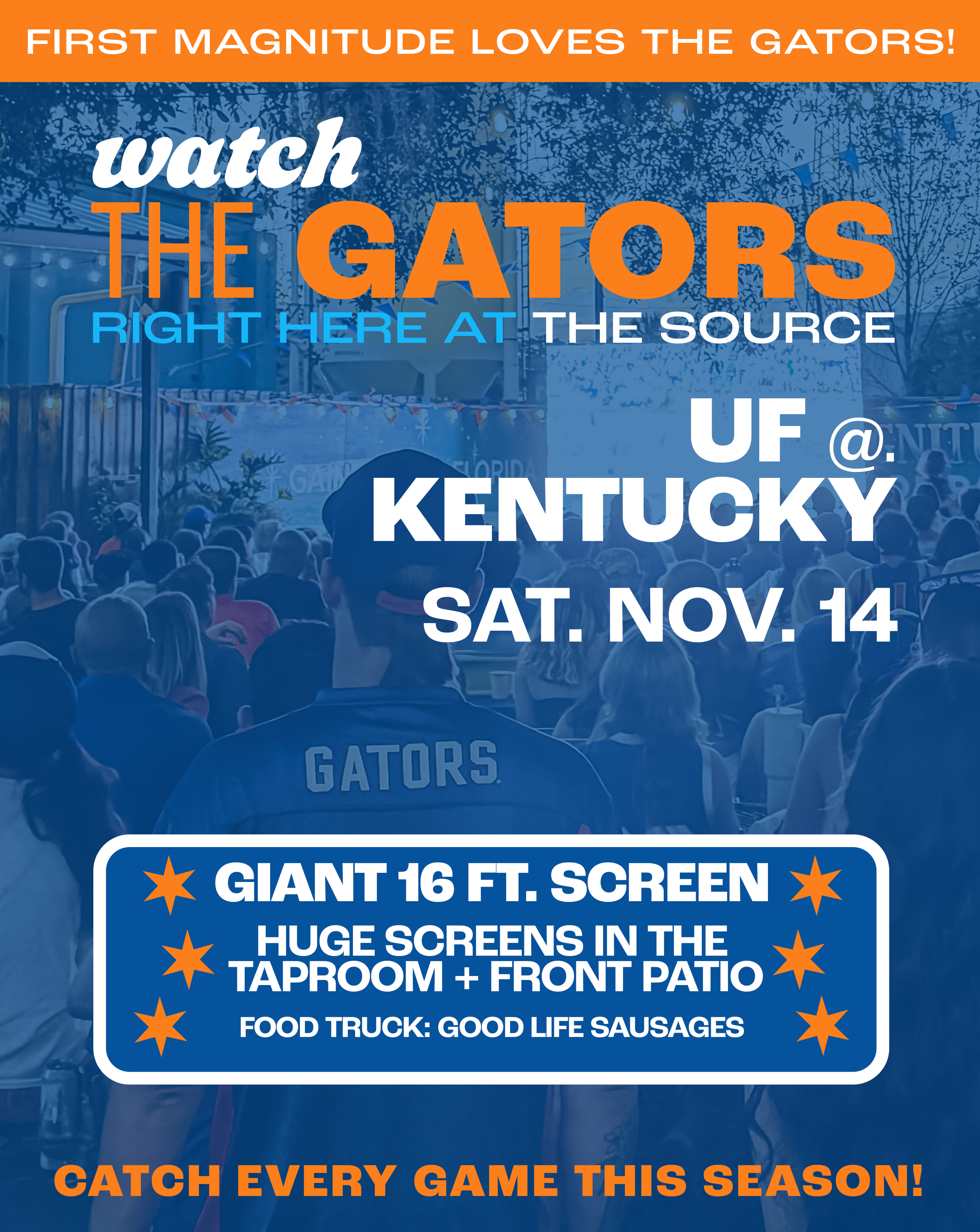 UF vs. Kentucky on the Big Screen