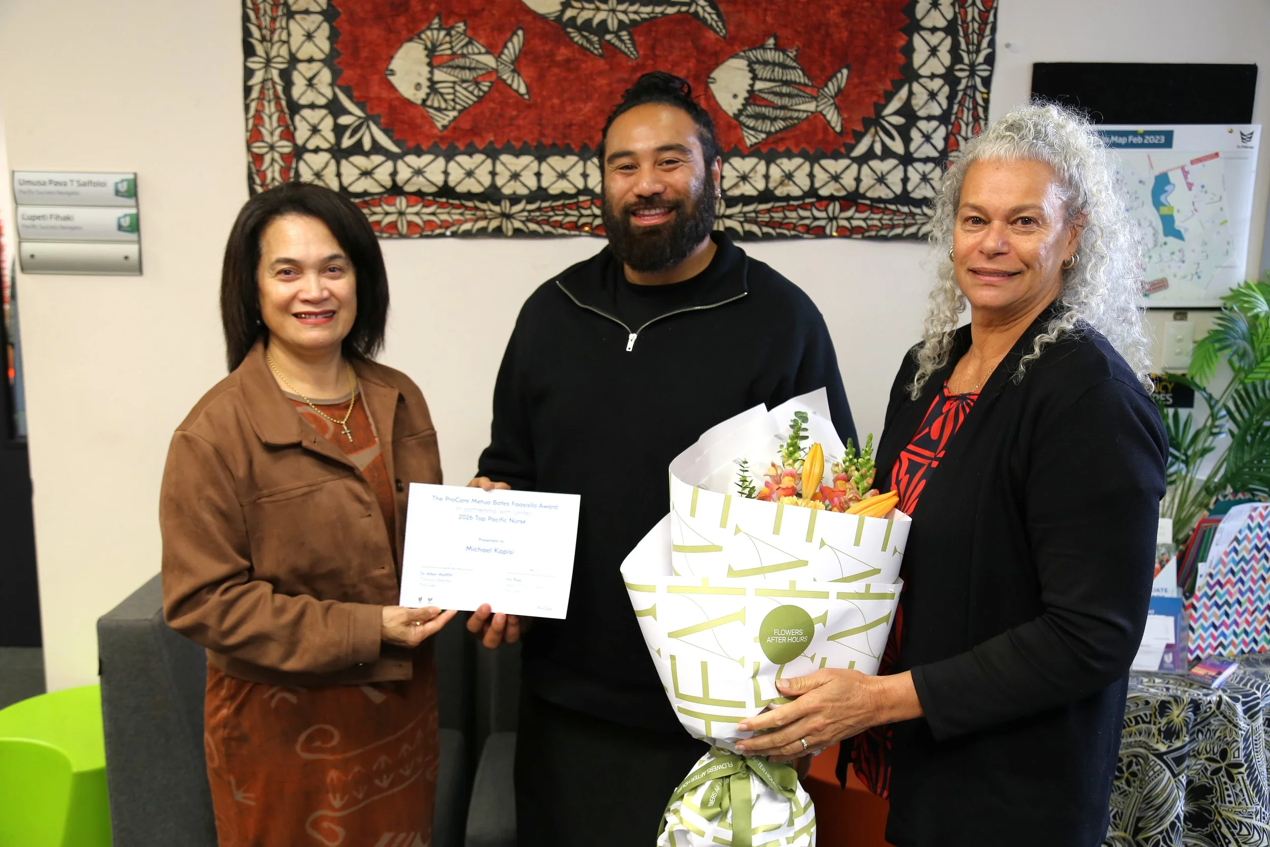 ProCare celebrates top Pacific nursing graduates from Unitec