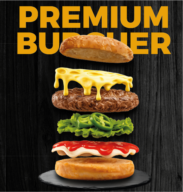 BEEF BURGUER + PAPAS A LA FRANCESA