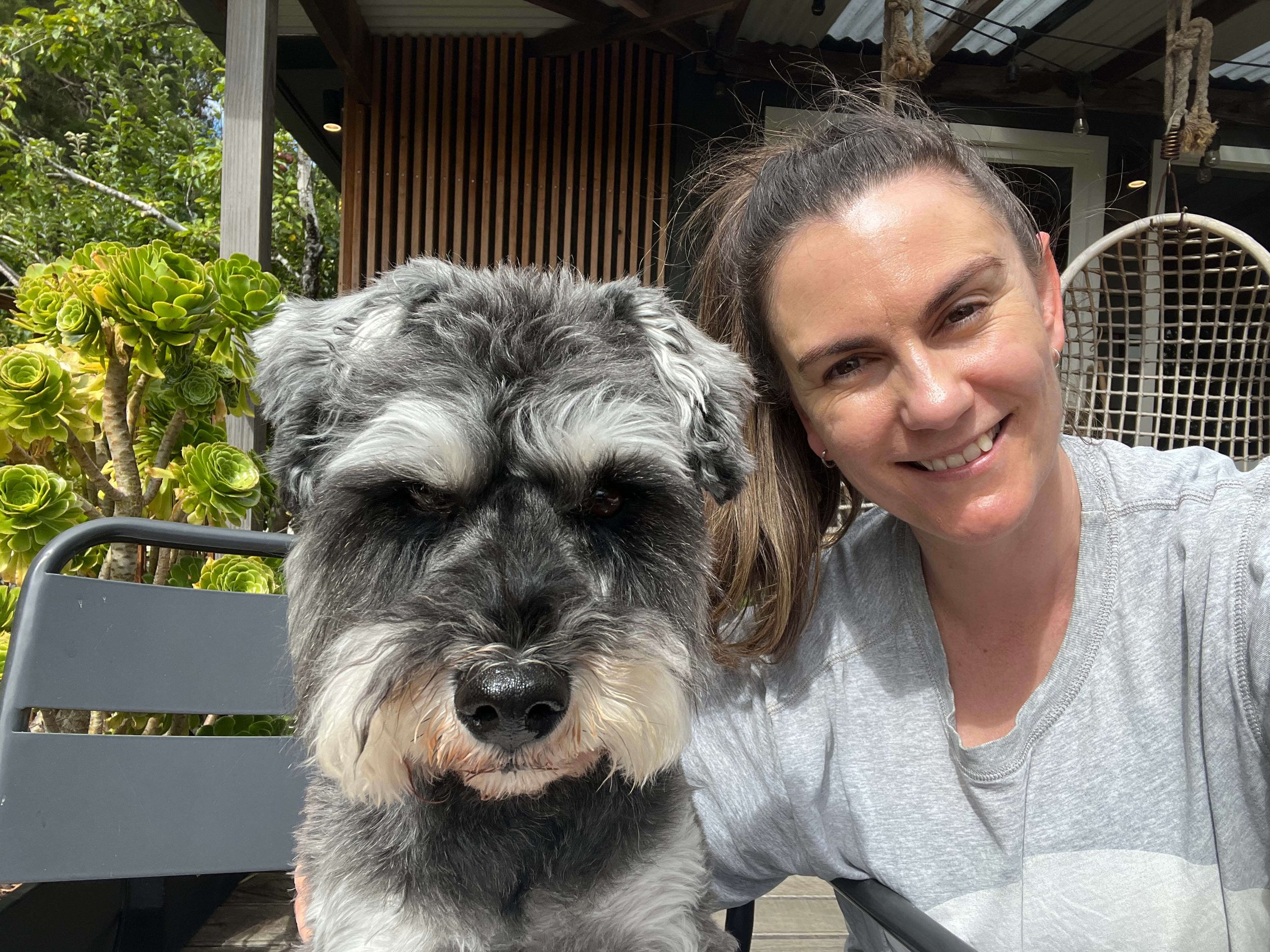 Custom dog portrait in Melbourne, Britt and Ernie