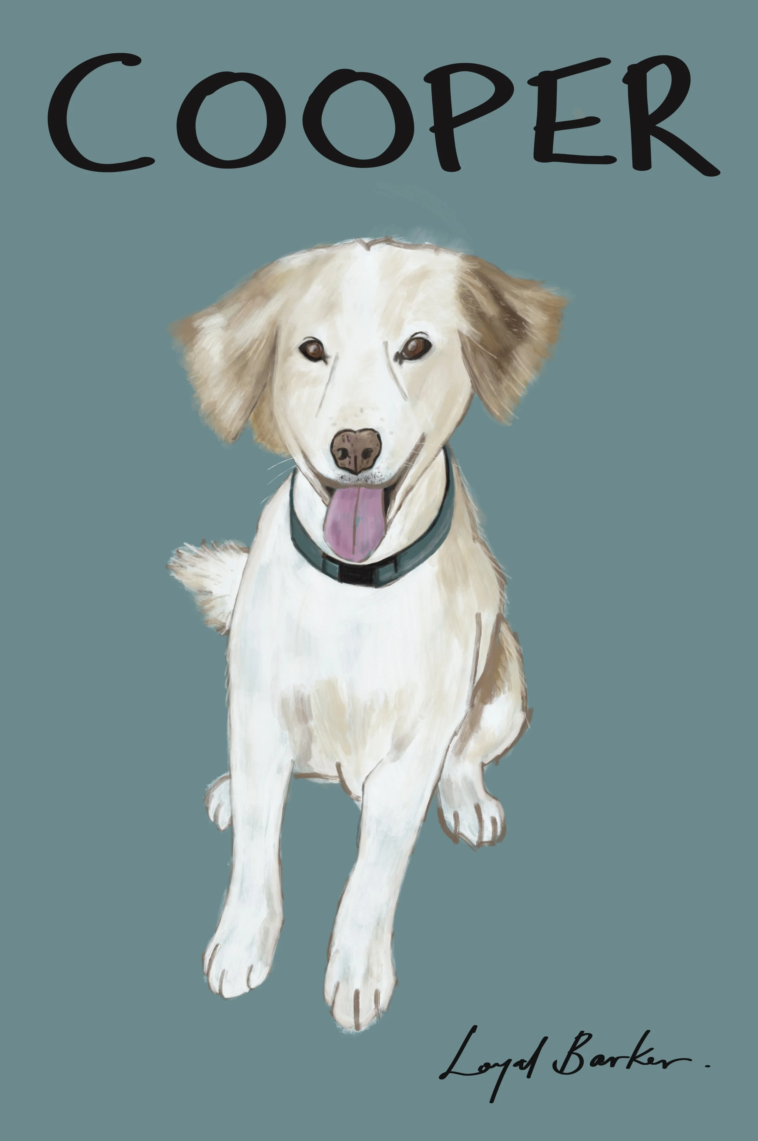 Custom Dog Portrait - A5
