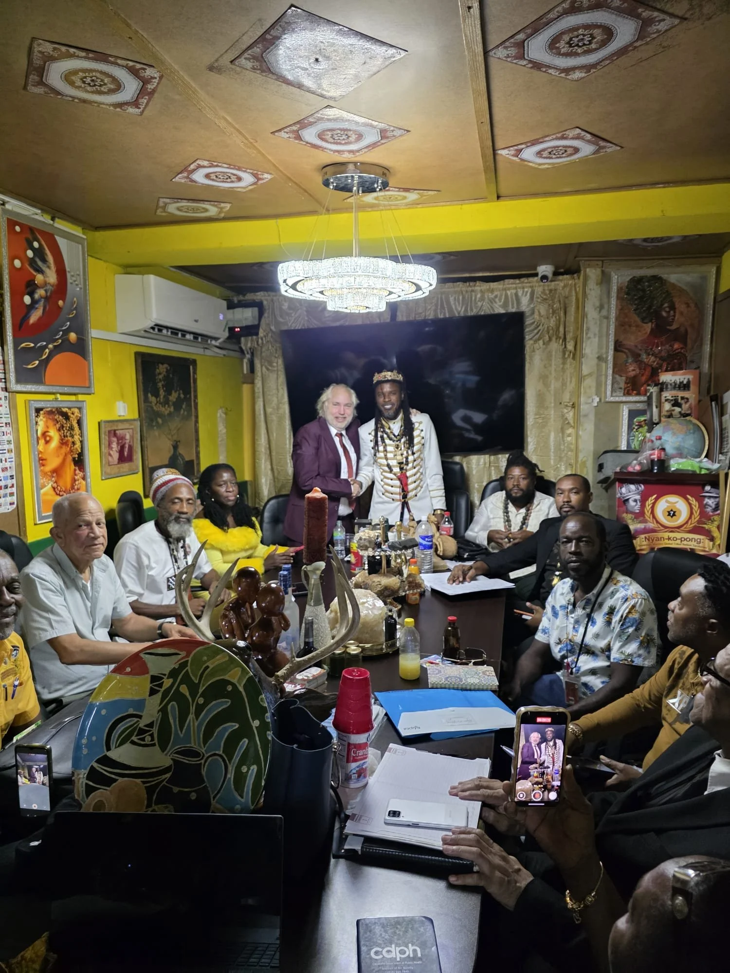 Professor Robert and Jamaican Emperor