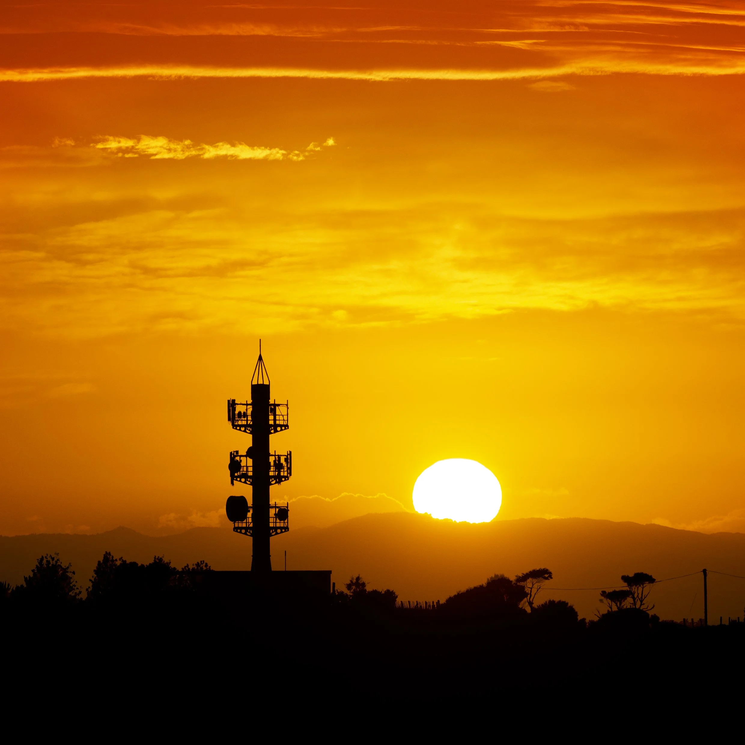 Tower, Sunrise