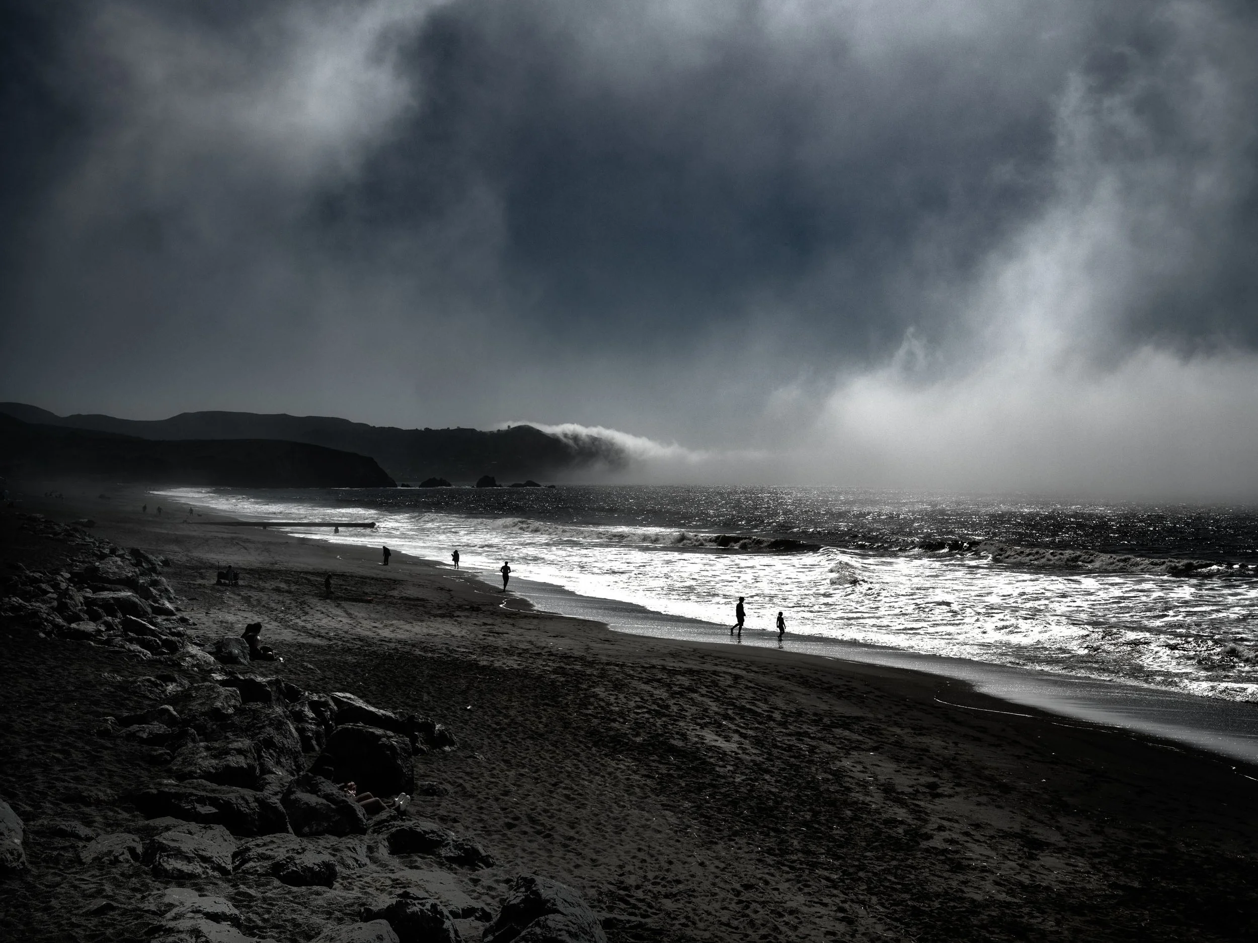 Storm Light at Sharp Park