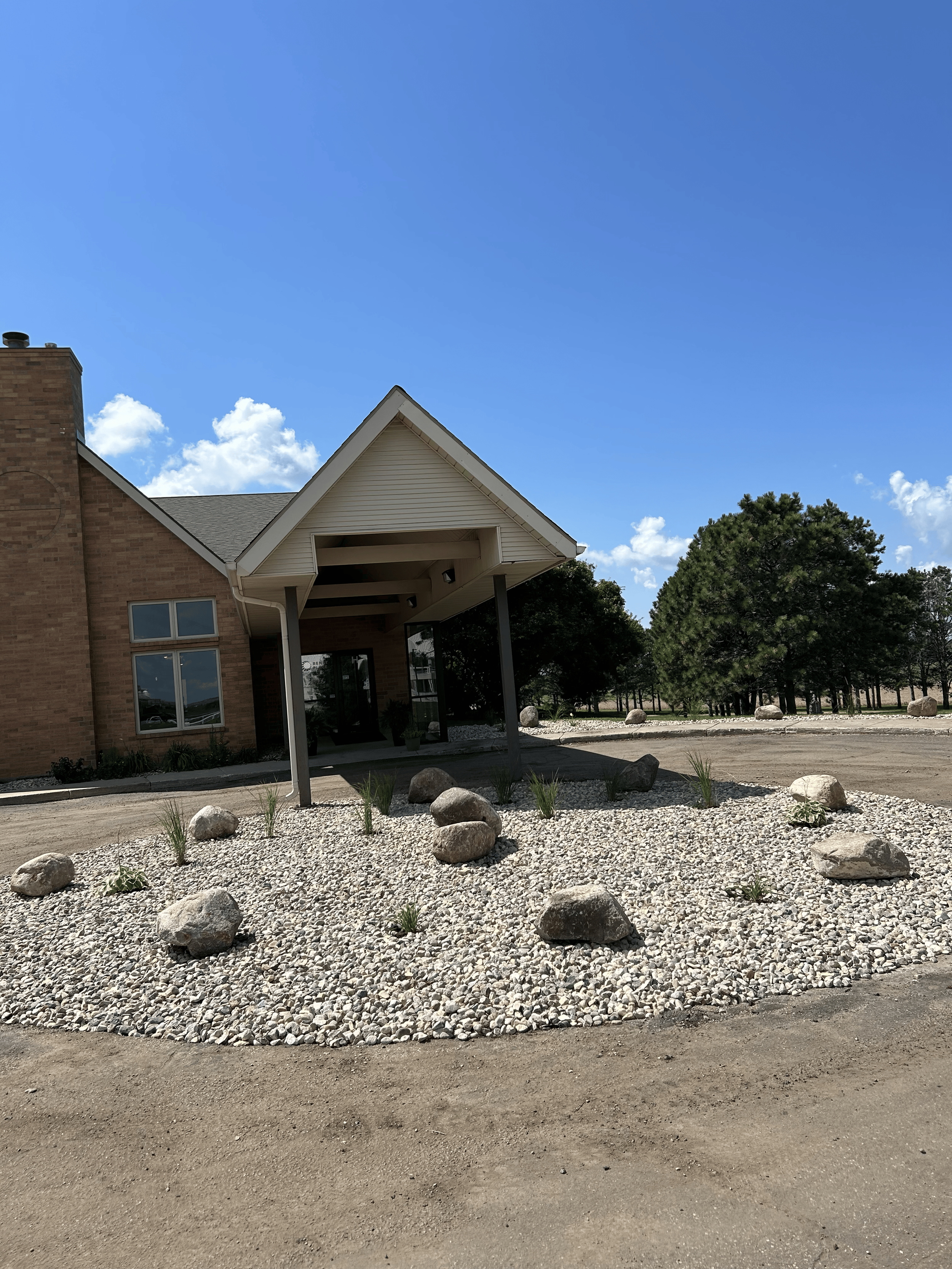 Landscape installation and renovation services in Watertown SD including plantings patios and retaining walls