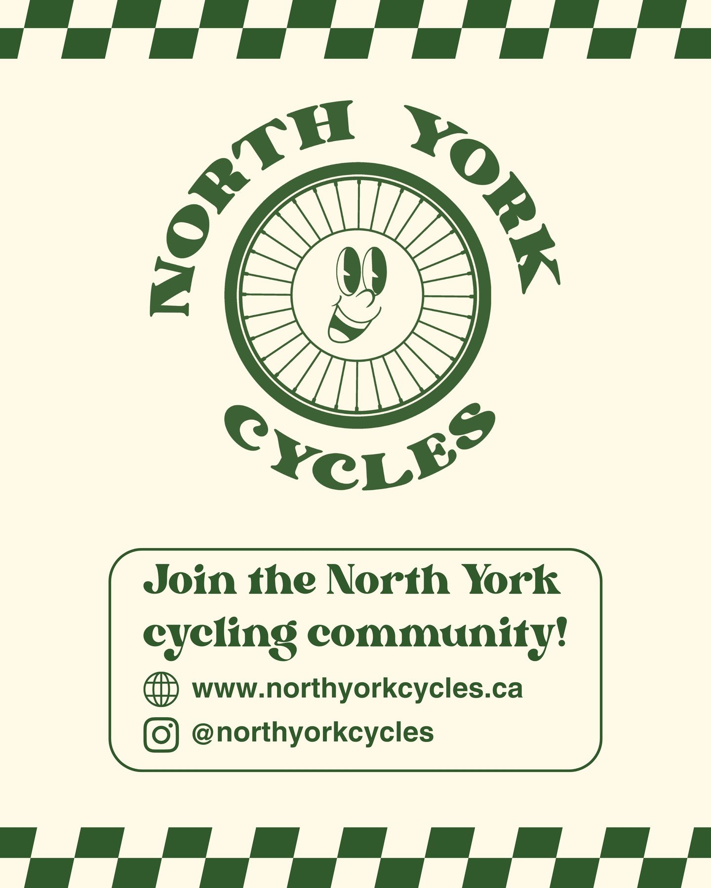 With the weather finally warming up, North York Cycles is excited to deliver fun group rides and events for you to get involved in! So, join the North York cycling community! 💚

We'll keep you posted on what's happening in the next few days. In the 