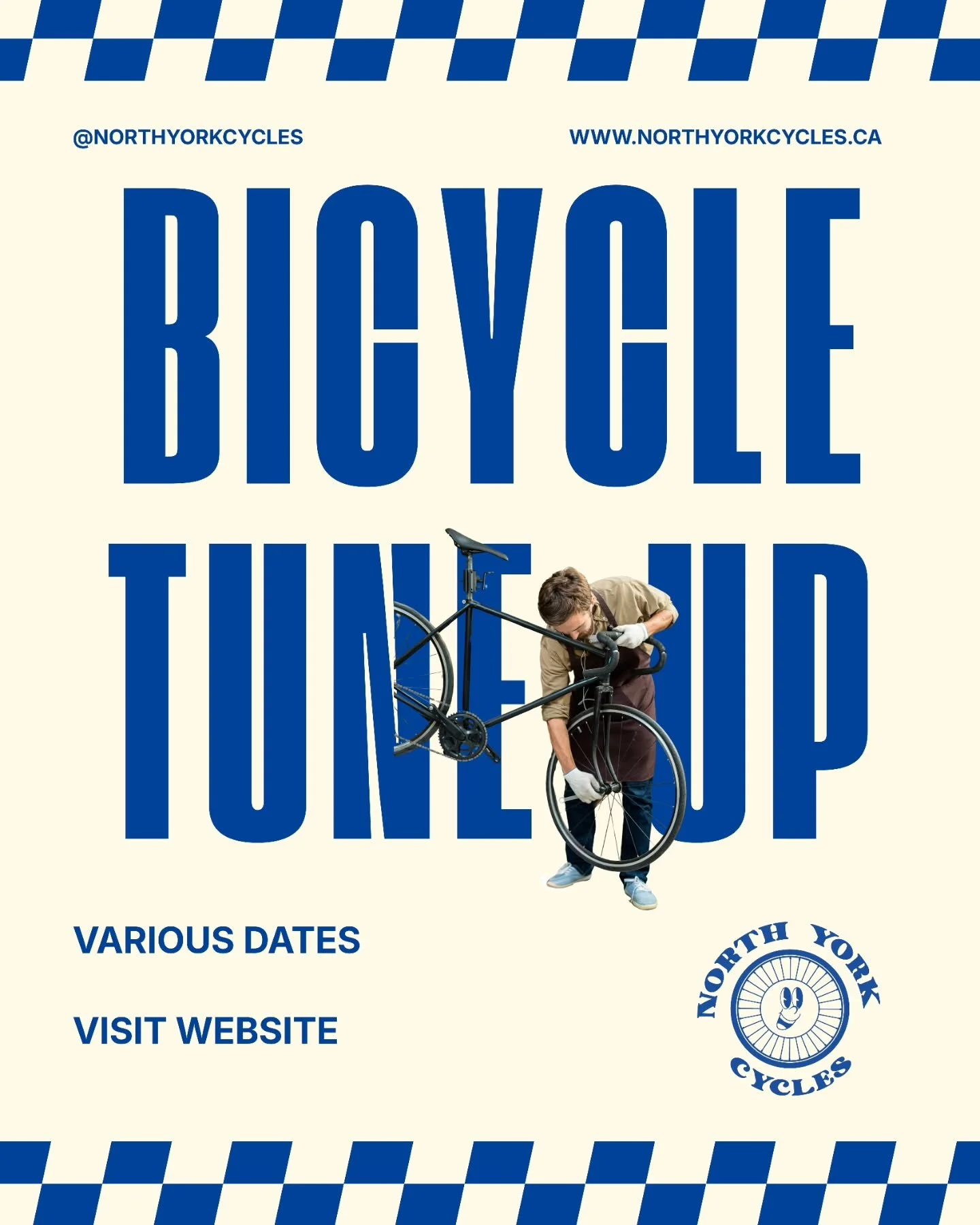 Does your bike need a tune-up to ensure it's safe for riding? 🛠 North York Cycles will be around parts of North York offering free basic bike tune-ups! 💙

📅 Visit our website (link in bio - "www.northyorkcycles.ca") and under "Progr