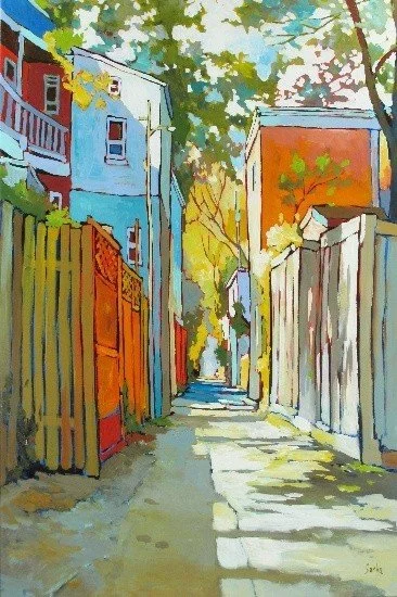 Morning glory alley - 60 by 40