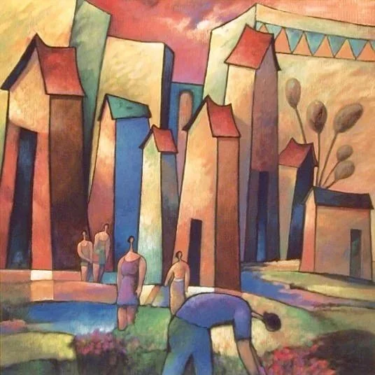 Jardin de ville - 19 by 19