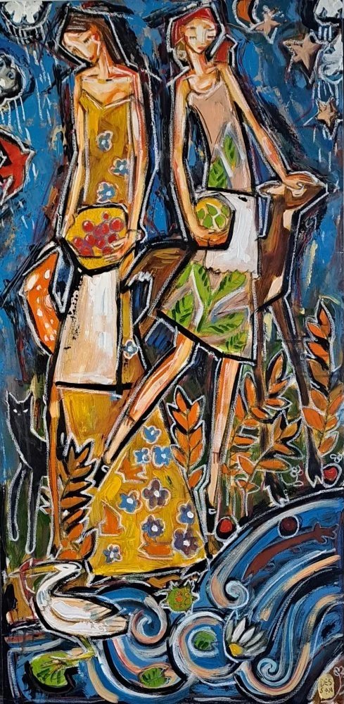 Autumn Harvest - 48 by 24