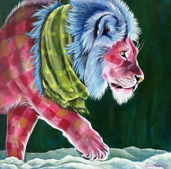 Odyssée d'un lion - 20 by 20