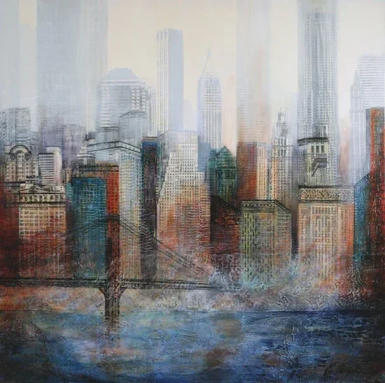 Along the East River (NY) - 40 by 40