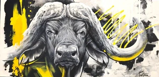 Buffalo - 12 by 24