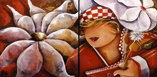 Être la fleur des chefs - 24 by 48