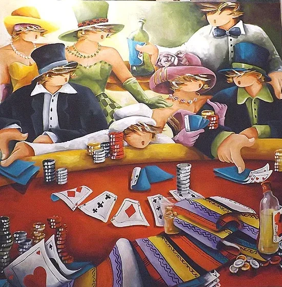 Jeu de hasard - 48 by 48