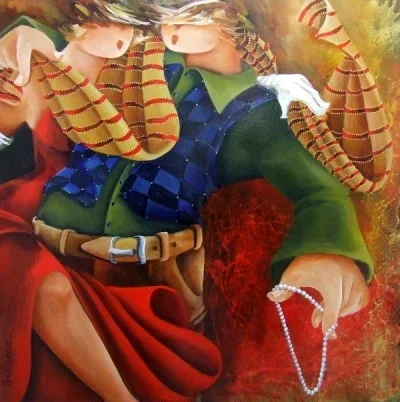 Le cadeau - 36 by 36