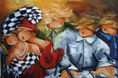 Chantez belles dames - 24 by 36