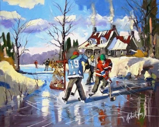 Les couleurs de l'hiver - 24 by 30