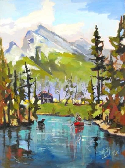 
Les lois du bonheur - 48 by 36