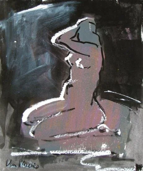 Mix-média XXXIV - 12 by 10