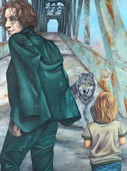 
Escapade volontaire - 48 by 36