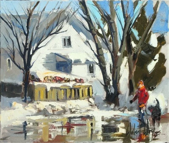 
Vos pensées vous ouvrent le chemin - 10 by 12