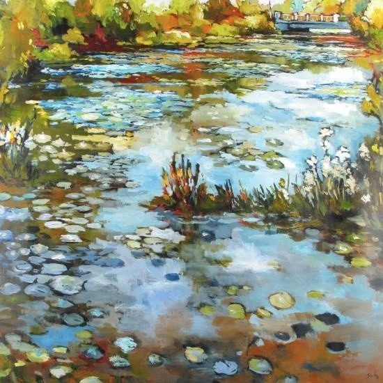 Étang entre-lacs - 60 by 60