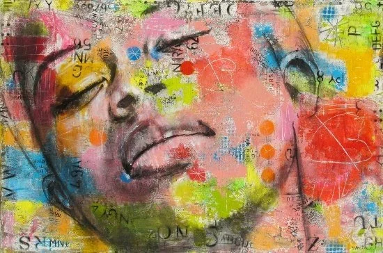 
Nella mia testa - 24 by 36