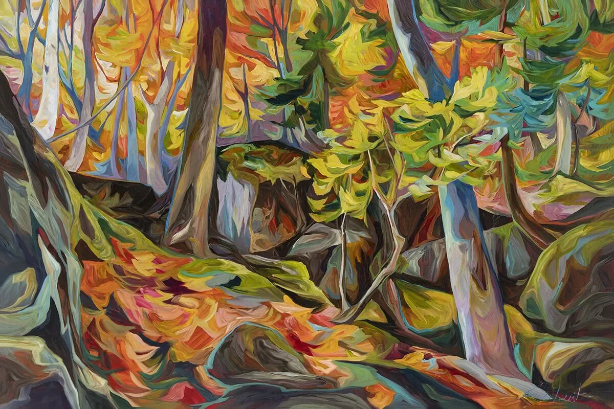 The Glen Niagara - 48 by 72