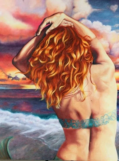 Le chant des sirènes - 48 by 36