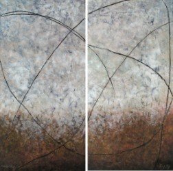 Day maker I & II (diptyque) - 60 by 60