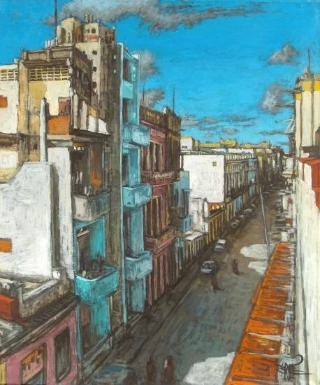 Rue havanaise - 36 by 30