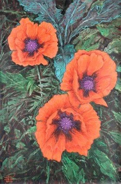 Les fleurs du mal - 60 by 40 