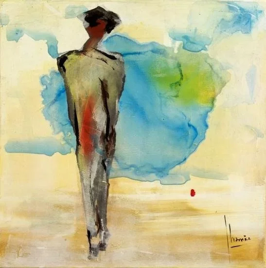 Portrait de ville variation 334 - 16 by 16