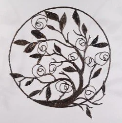 Fleurs d'été - 23 by 25 - sculpture 