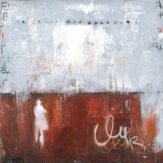 Ombre blanche - 24 by 24