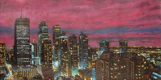 Les ciels sans étoiles - 36 by 72